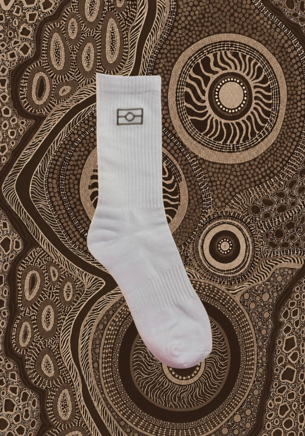 Aboriginal Flag Crew Socks