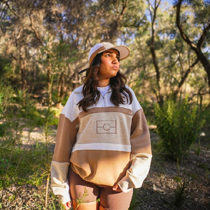 Unisex Half Zip Jumper