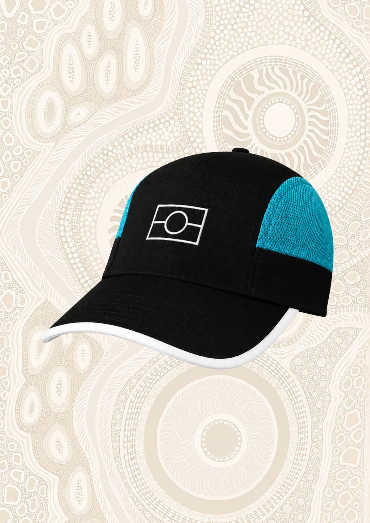 FLORii Flag Cap - Turquoise