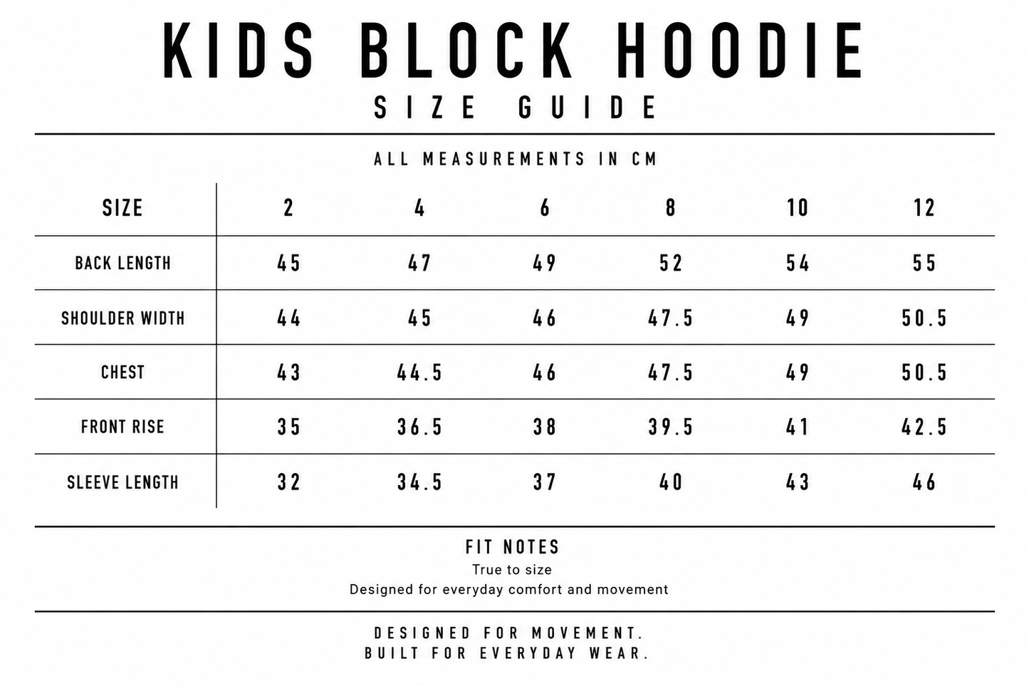 FLORii Kids Collective Block Hoodie