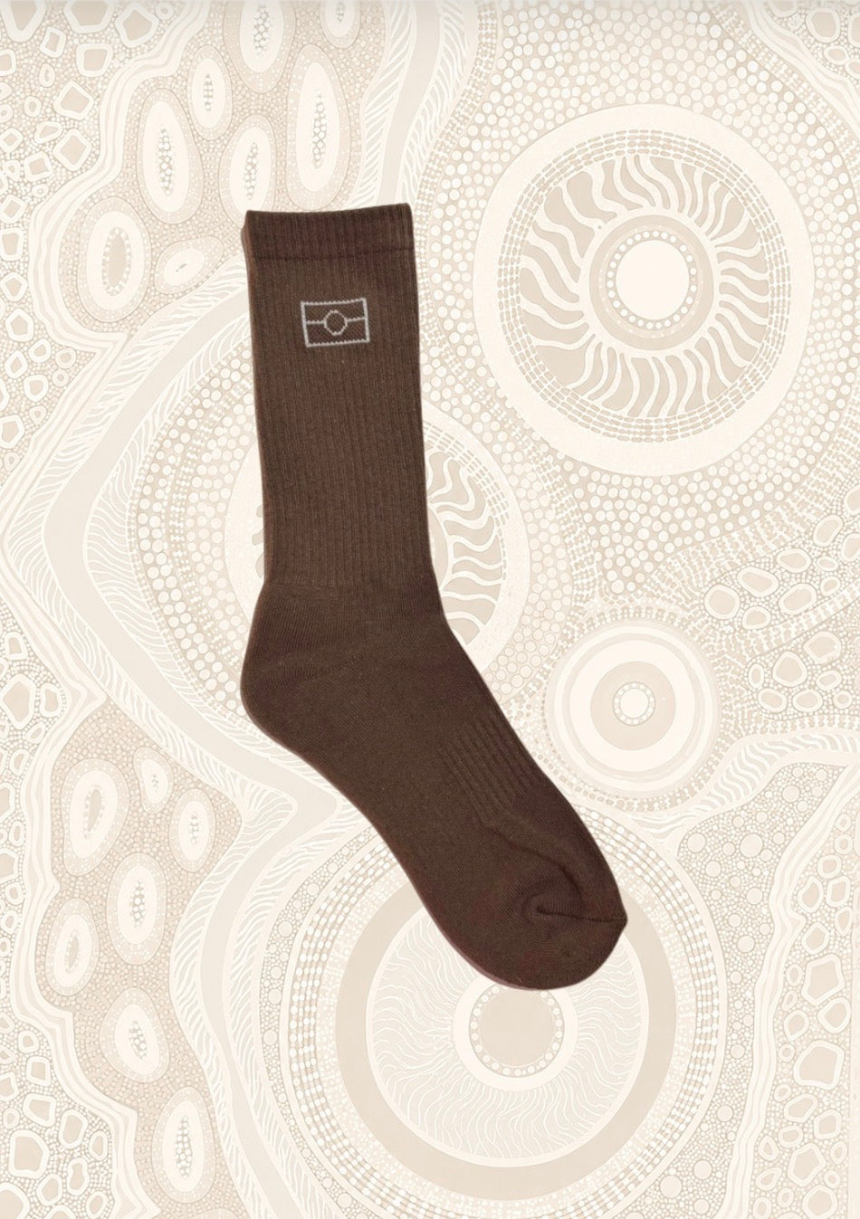 Aboriginal Flag Crew Socks