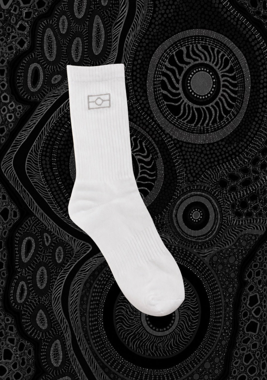 Aboriginal Flag Crew Socks